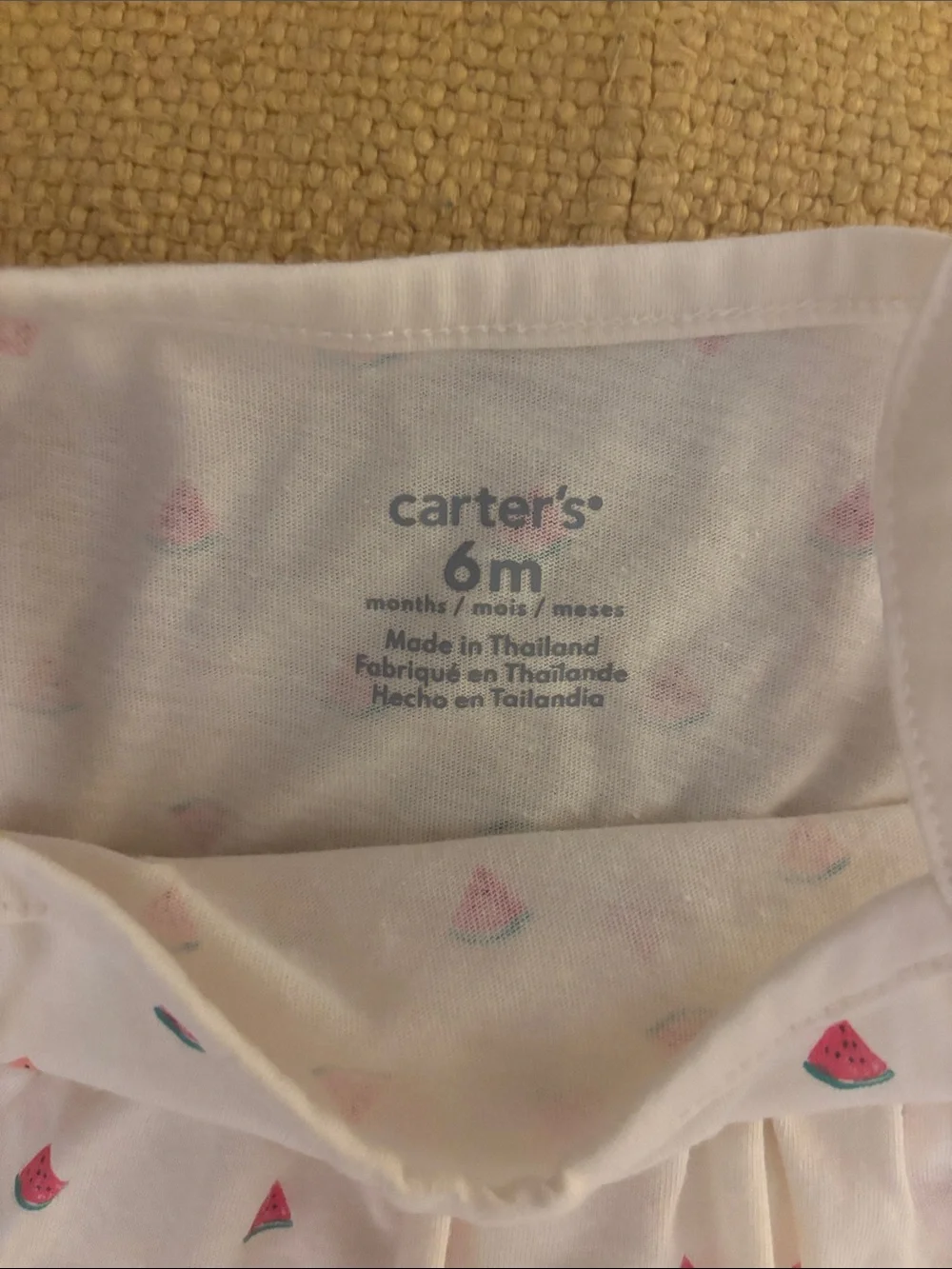 Carters soft cotton